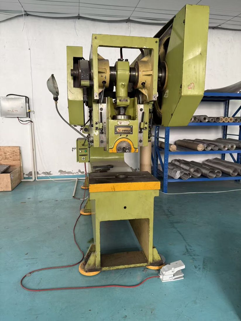 Stamping power press