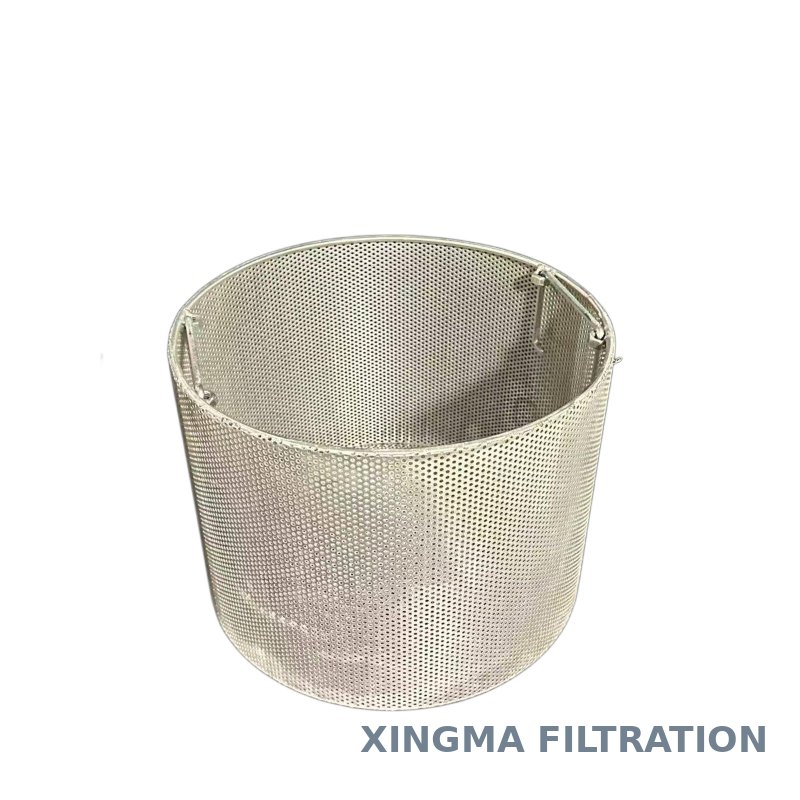 Custom stainless steel strainer basket