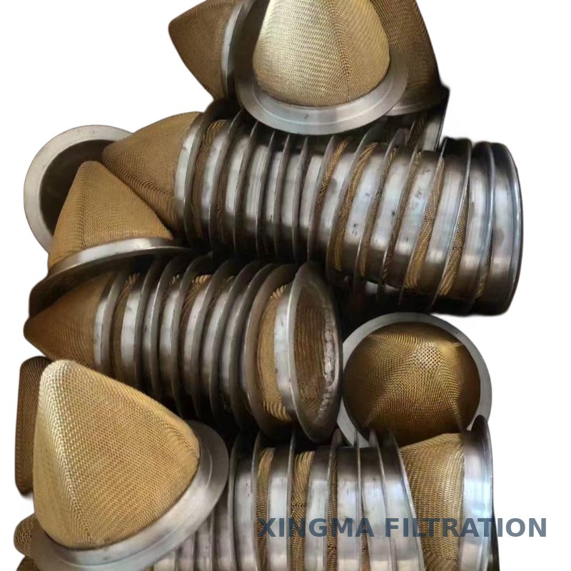 Stainless steel mesh filter cap