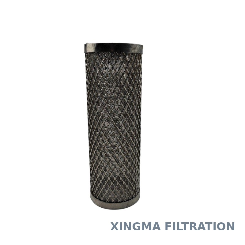 Welded stainless steel filter tube