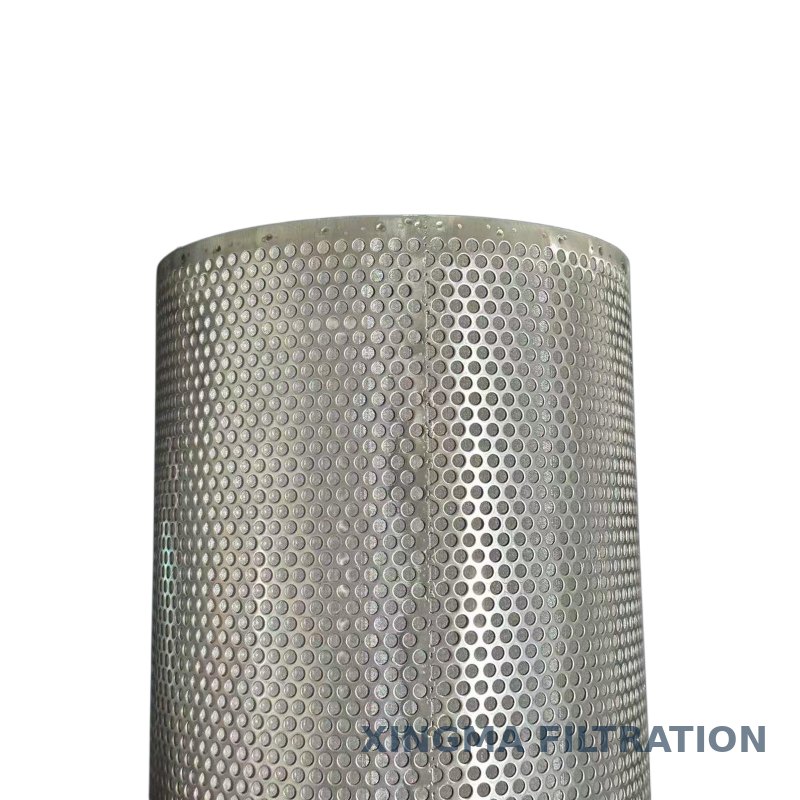 Stainless steel wire mesh filter cylinder