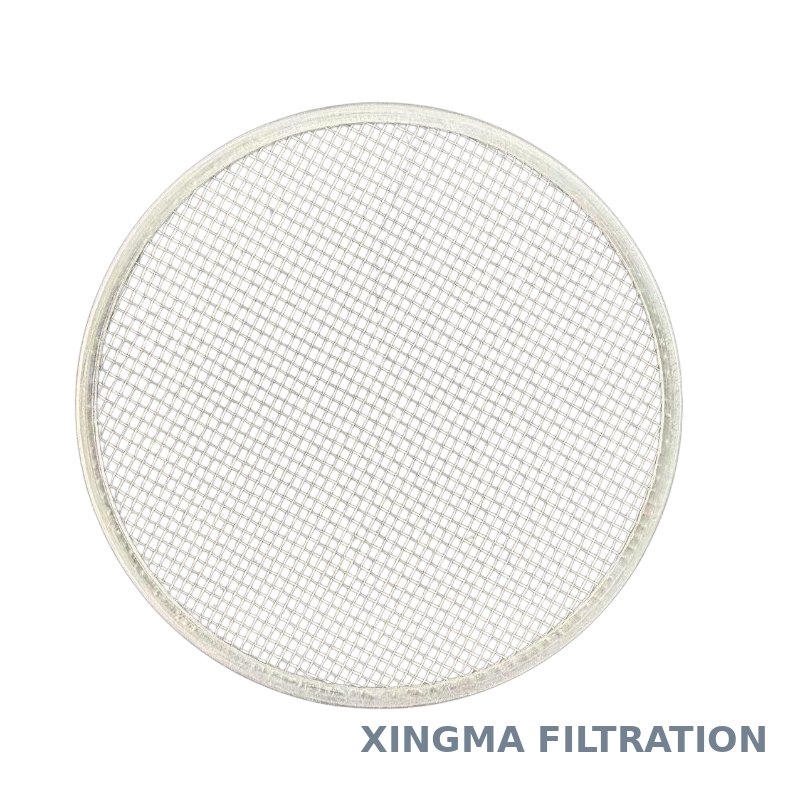 Multi-layer stainless steel filter disc