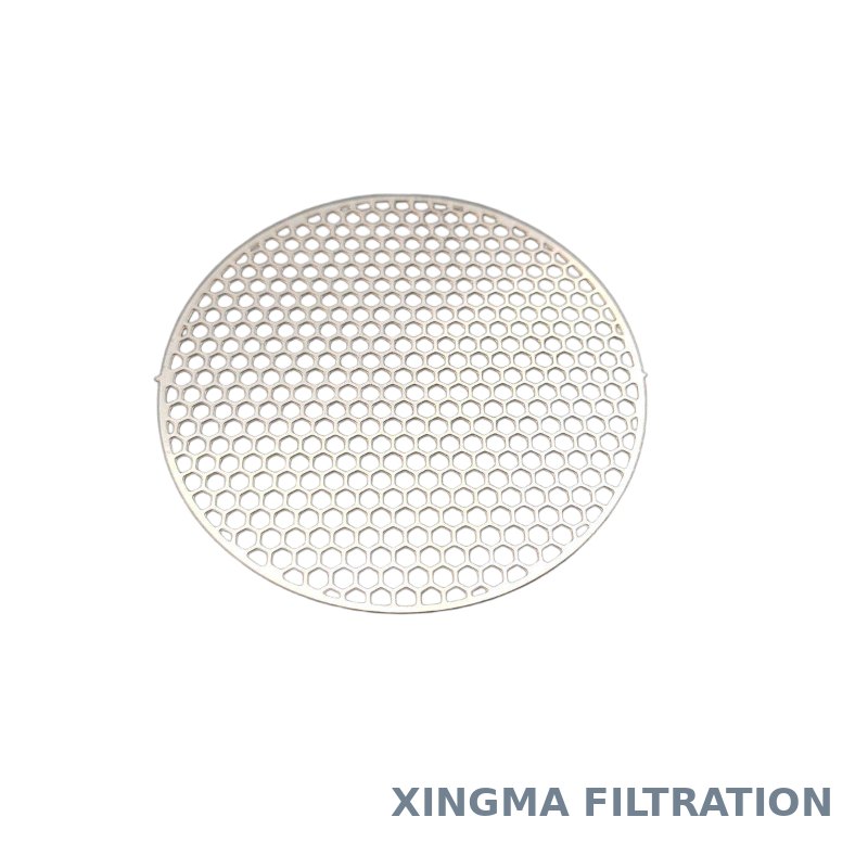 Custom stainless steel filter disc with edge ring