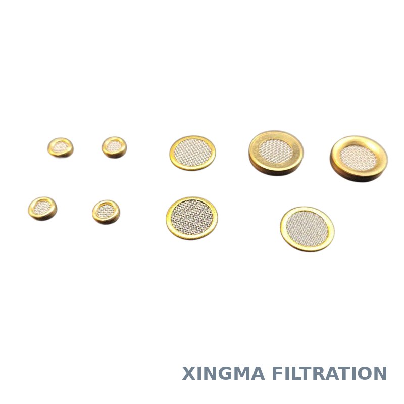 Stainless steel wire mesh filter disc