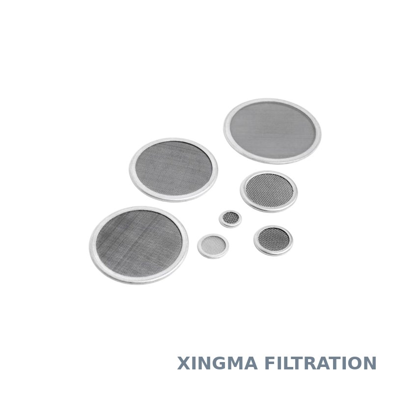 Multi-layer stainless steel filter disc
