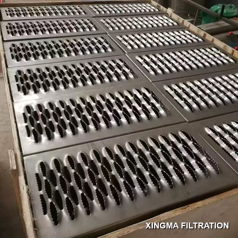 Perforated stainless steel metal sheet